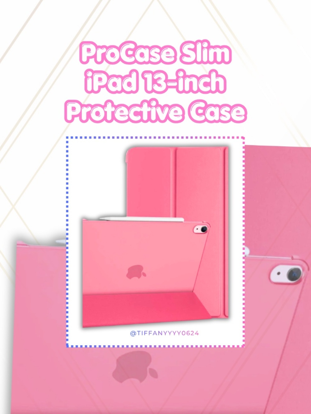 📱 NWOT 13-inch Slim iPad Case